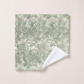 William Morris tulp behang textiel groen Bad Handdoek (Wasdoekje)