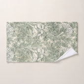 William Morris tulp behang textiel groen Bad Handdoek (Handdoek)