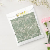 William Morris tulp behang textiel groen Bedankzakje (Gezegeld)