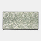 William Morris tulp behang textiel groen Bureaumat (Voorkant)