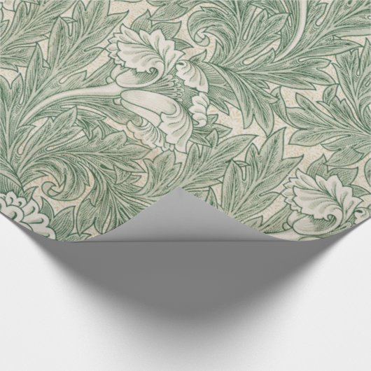 William Morris tulp behang textiel groen Cadeaupapier (Hoek)