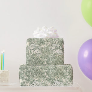 William Morris tulp behang textiel groen Cadeaupapier
