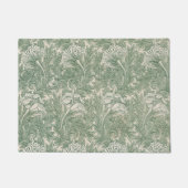 William Morris tulp behang textiel groen Deurmat (Voorkant)