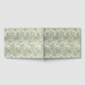 William Morris tulp behang textiel groen Gastenboek (Volledig)