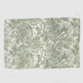 William Morris tulp behang textiel groen Golfhanddoek (Horizontaal)