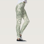 William Morris tulp behang textiel groen Leggings (Rechts)