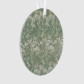 William Morris tulp behang textiel groen Ornament (voorkant)