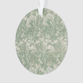 William Morris tulp behang textiel groen Ornament (voorkant)