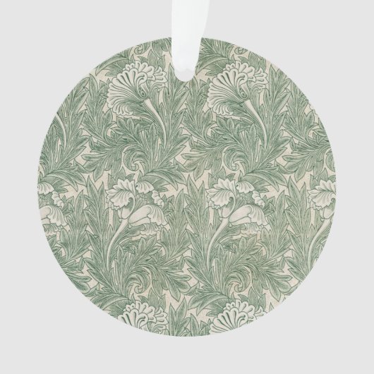 William Morris tulp behang textiel groen Ornament (voorkant)