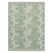 William Morris tulp behang textiel groen Tafelkleed (Voorkant)