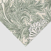 William Morris tulp behang textiel groen Tissuepapier (Detail)
