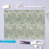 William Morris tulp behang textiel groen Tissuepapier (Craft)