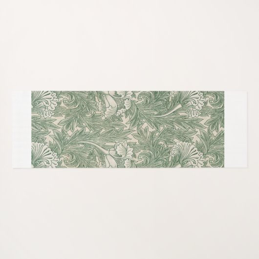 William Morris tulp behang textiel groen Yogamat (Achterkant (horizontaal))