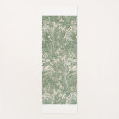 William Morris tulp behang textiel groen Yogamat (Voorkant)