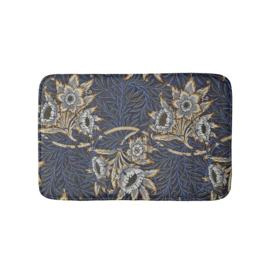 William Morris Tulp en Wilg Tapijtpatroon Badmat (Voorkant)