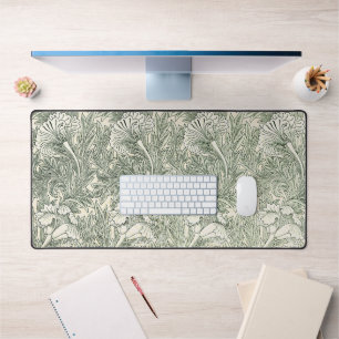 William Morris Tulp Groen Bloemstuk Kunstprint Bureaumat