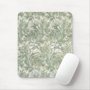 William Morris Tulp Groen Bloemstuk Kunstprint Muismat