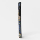 William Morris Tulp Wilgenpatroon Blauwe Bloem Case-Mate iPhone Case (Achterkant/links)