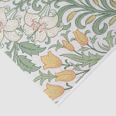 William Morris - Tulpen & Lelies Bloemmotief Tissuepapier (Detail)