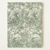 William Morris Tulpenbehang Klassiek Groen Planner (Achterkant)