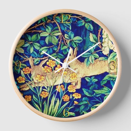 William Morris "Two Hares" Wild Rabbits (Voorkant)