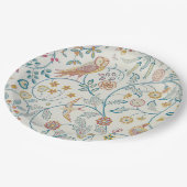 William Morris - Uil en bessen Papieren Bordje (Gekanteld)