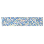 William Morris Venetiaanse Bloem Damast Brocaat Korte Tafelloper (Horizontaal)