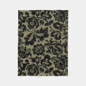 William Morris Venetian Damask Brocade Fleece Deken (Voorkant)