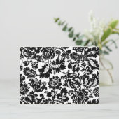 William Morris Venetian Damask Brocade Kaart (Staand voorkant)