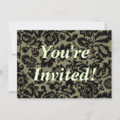 William Morris Venetian Damask Brocade Kaart (Voorkant)