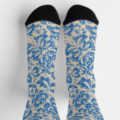 William Morris Venetian Flower Damask Brocade Sokken (Top)