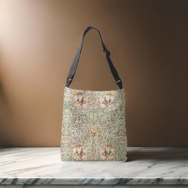 William* Morris Victoriaans Honeysuckle Floral Crossbody Tas