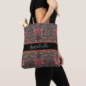 William Morris Victoriaans Print Personalize Tote Bag (Dichtbij)