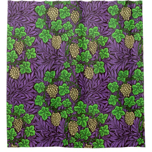 William Morris "Vine" 2 Douchegordijn (Voorkant)