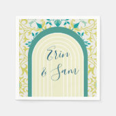 William Morris Vine Art Nouveau Servet (Voorkant)