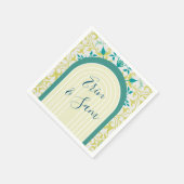 William Morris Vine Art Nouveau Servet (Hoek)