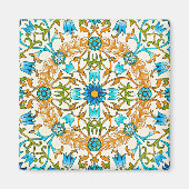 William Morris - Vine, beroemd patroon, Magneet (Voorkant)