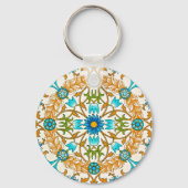 William Morris - Vine, beroemd patroon, Sleutelhanger (Voorkant)