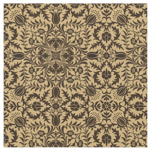 William Morris  Vine Floral Pattern Stof (Close Up)