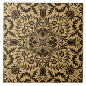 William Morris  Vine Floral Pattern Tegeltje (Voorkant)