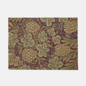 William Morris Vine Grape Red Art Deurmat (Voorkant)