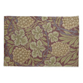 William Morris Vine Grape Red Art Kussensloop (Achterkant)