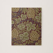 William Morris Vine Grape Red Art Legpuzzel (Verticaal)
