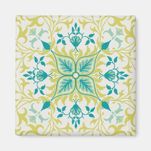 William Morris Vine Pattern Magneet (Voorkant)