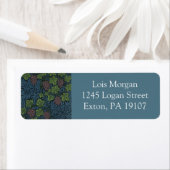 William Morris Vine Wallpaper Design Etiket (Insitu)