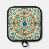 William Morris Vine Wreath Pattern Pannenlap (Voorkant)