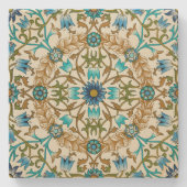 William Morris  Vine Wreath Pattern Stenen Onderzetter (Voorkant)