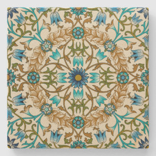 William Morris  Vine Wreath Pattern Stenen Onderzetter