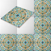 William Morris  Vine Wreath Pattern Tegeltje