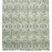 William Morris - Vintage 1875 Tulpenbloempatroon Douchegordijn (Voorkant)